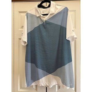 Nike Golf Polo Blue/White Men’s XL